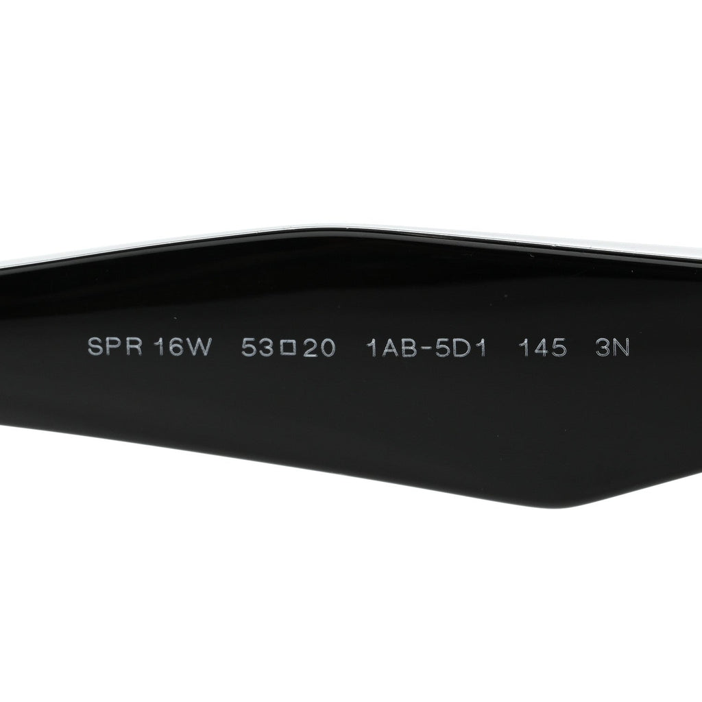 Prada Square Sunglasses — Black SPR 16W