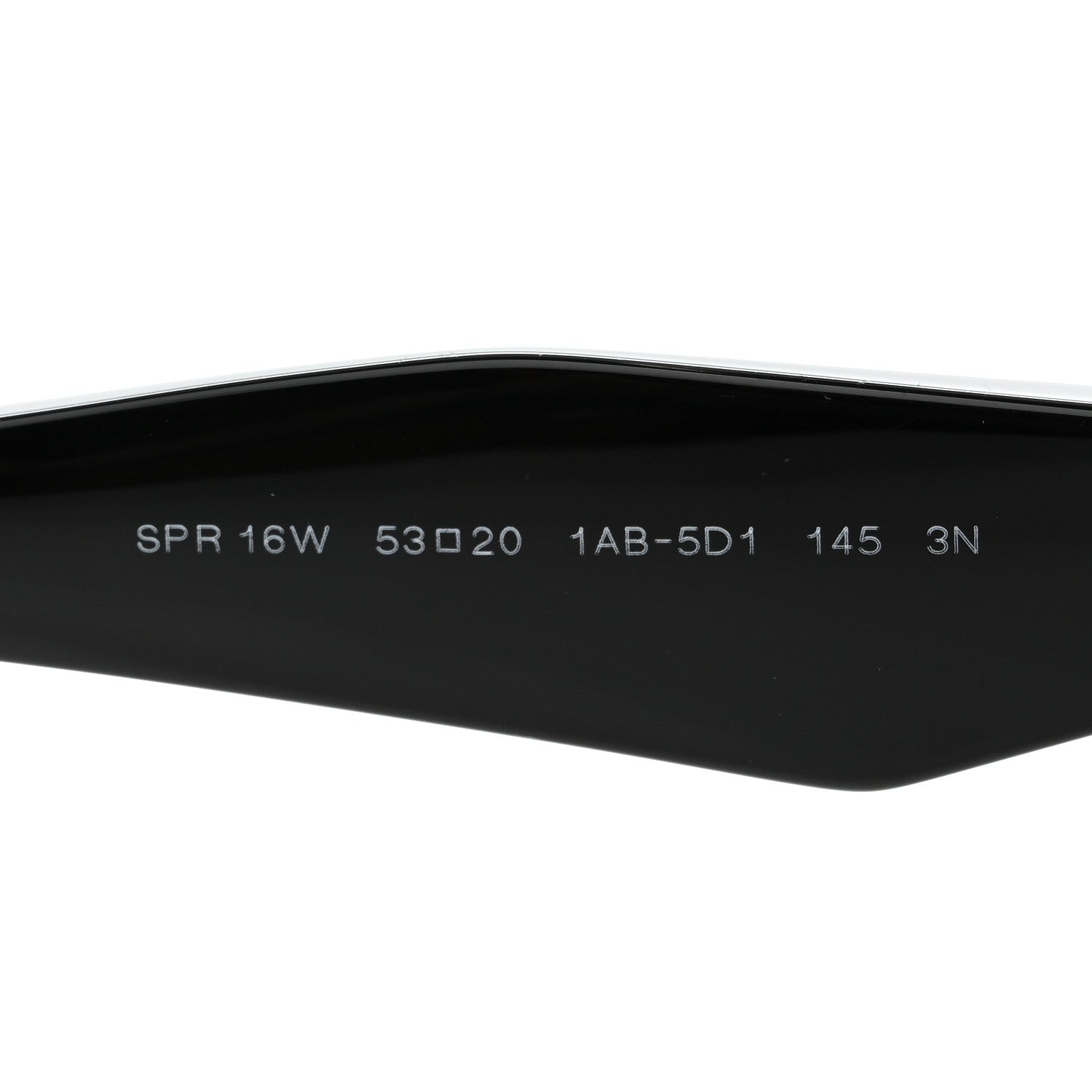 Prada Square Sunglasses — Black SPR 16W
