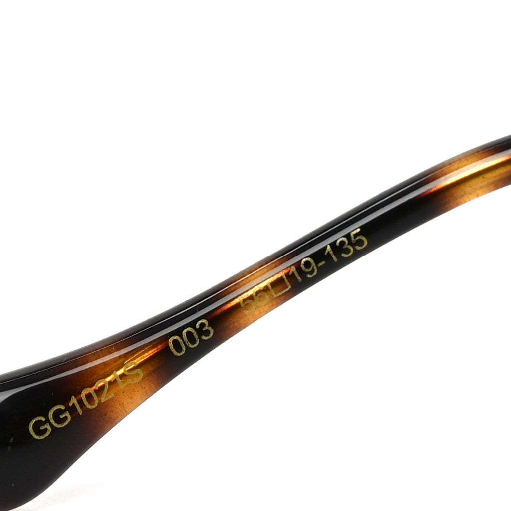 Gucci Square Sunglasses — Tortoise GG1021S