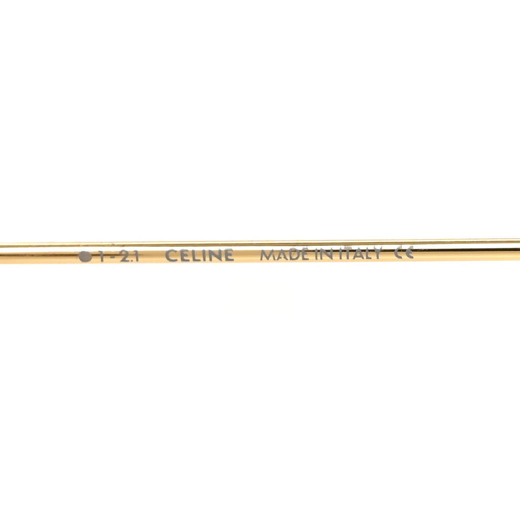 Celine Aviator Sunglasses — Gold