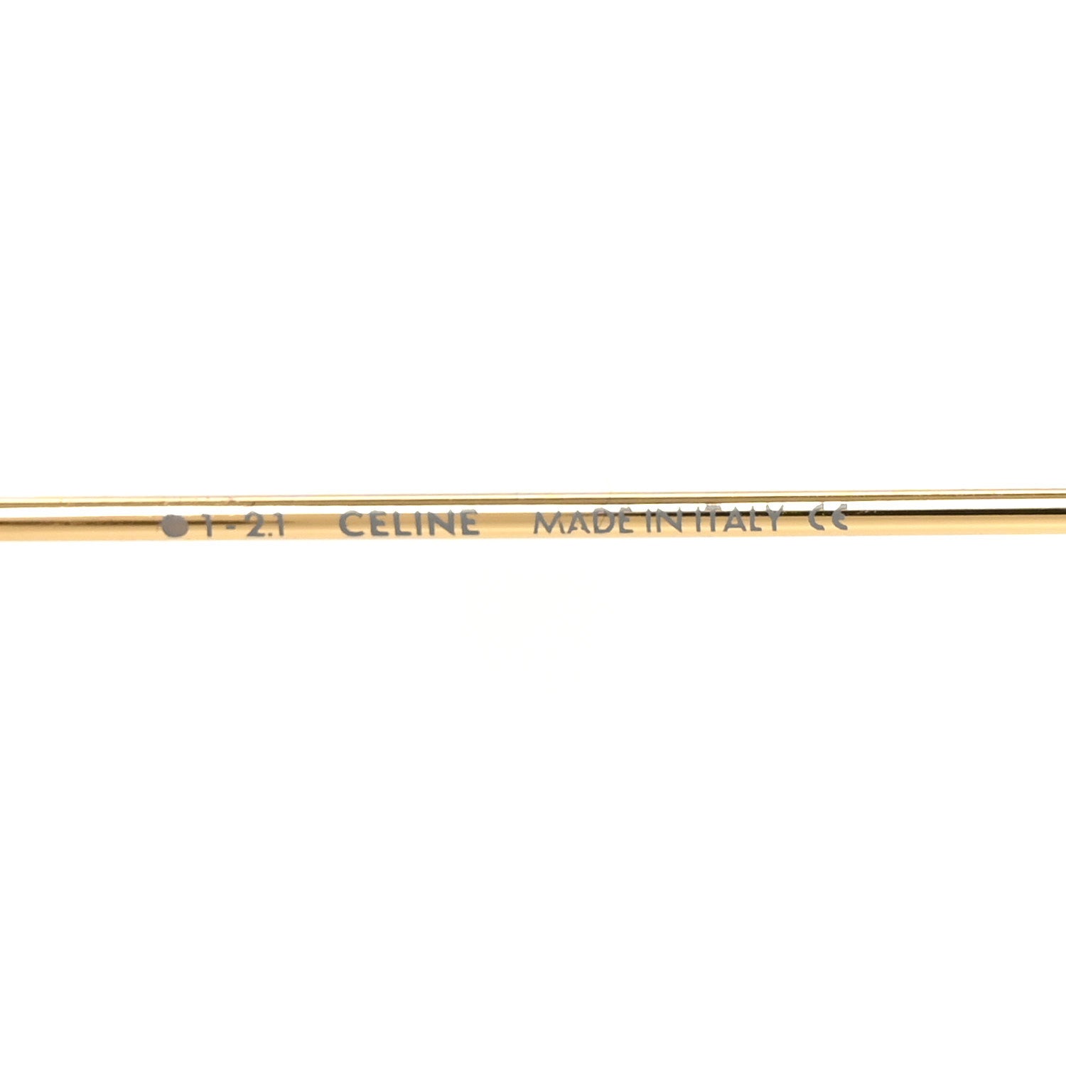 Celine Aviator Sunglasses — Gold