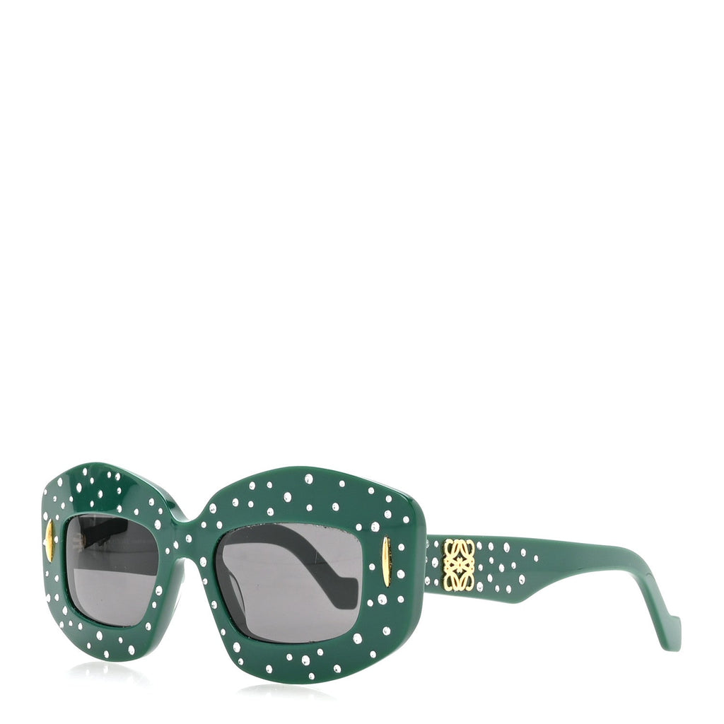 Loewe Cat-Eye Sunglasses — Green