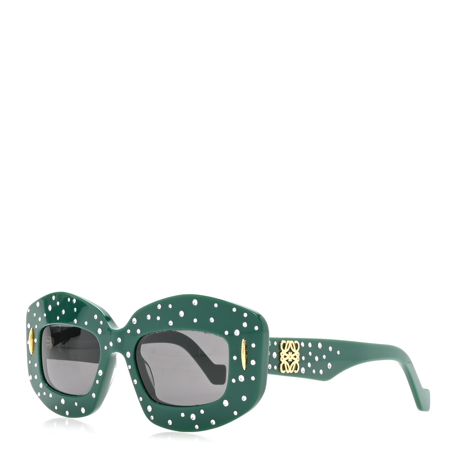 Loewe Cat-Eye Sunglasses — Green