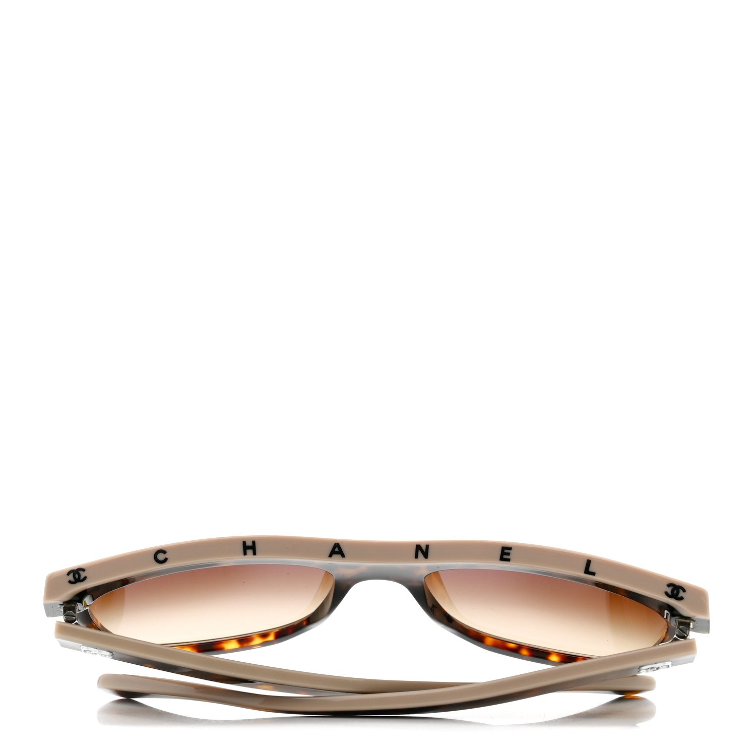Chanel Square Sunglasses — Tortoise