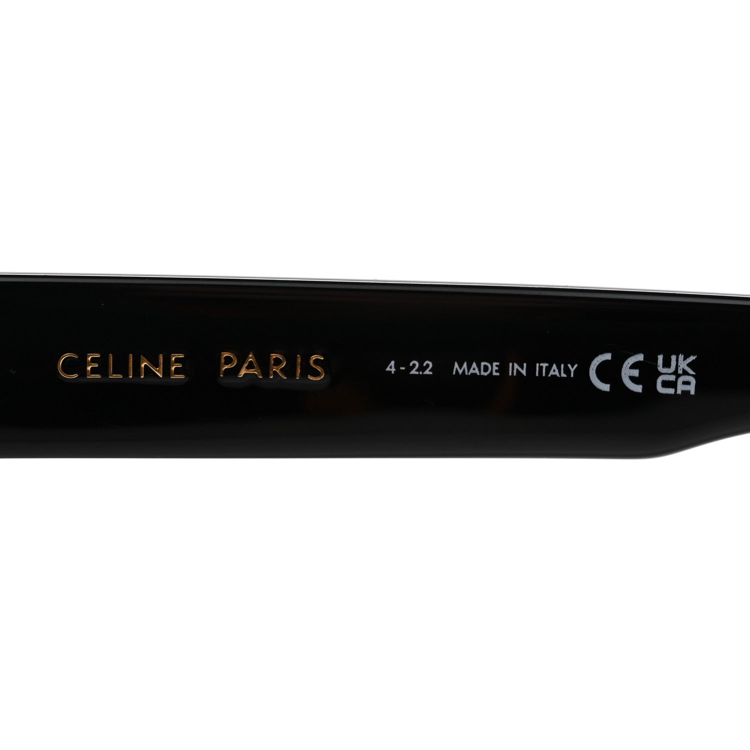 Celine Square Sunglasses — Black
