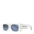 Dior Square Sunglasses — White