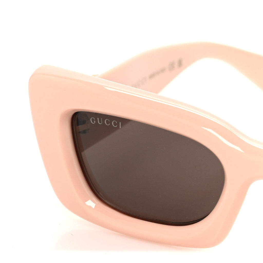 Gucci Cat-Eye Sunglasses — Pink GG1827S