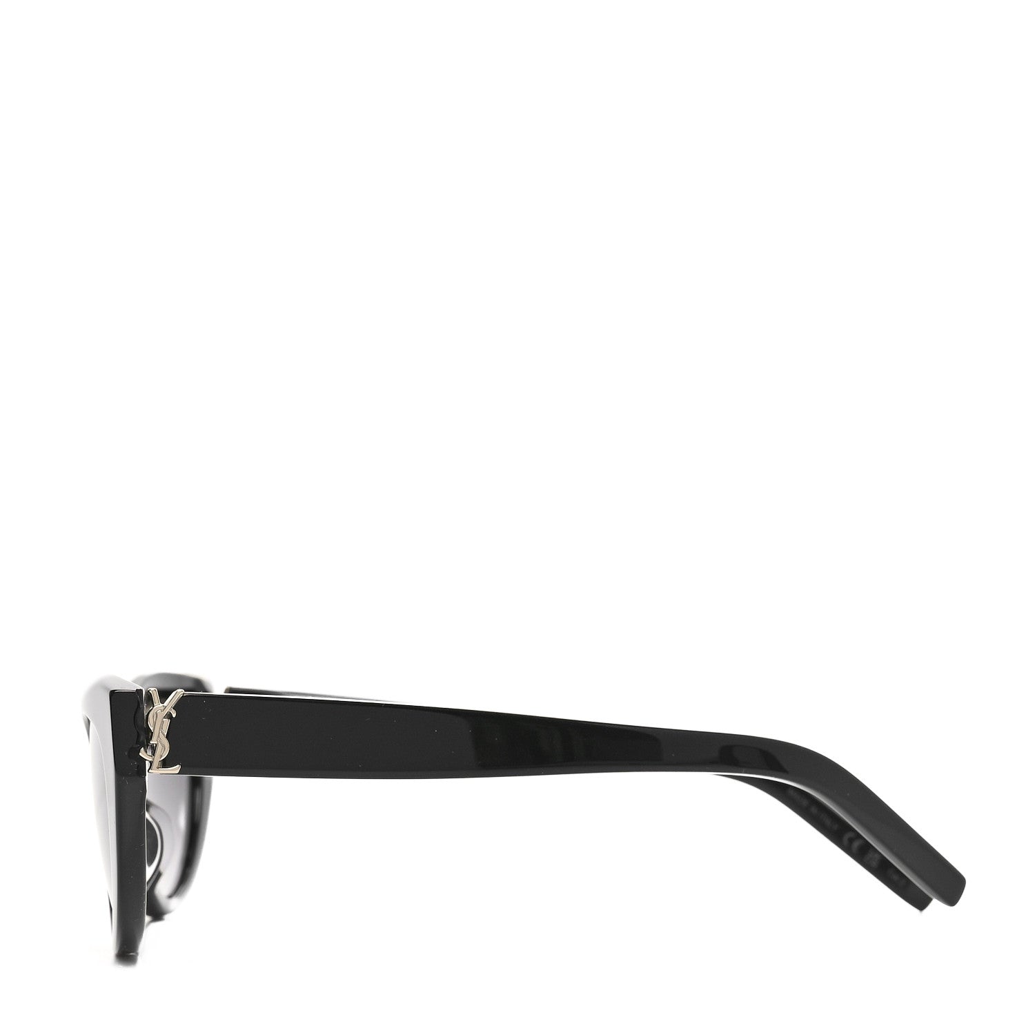 Saint Laurent Cat-Eye Sunglasses — Black