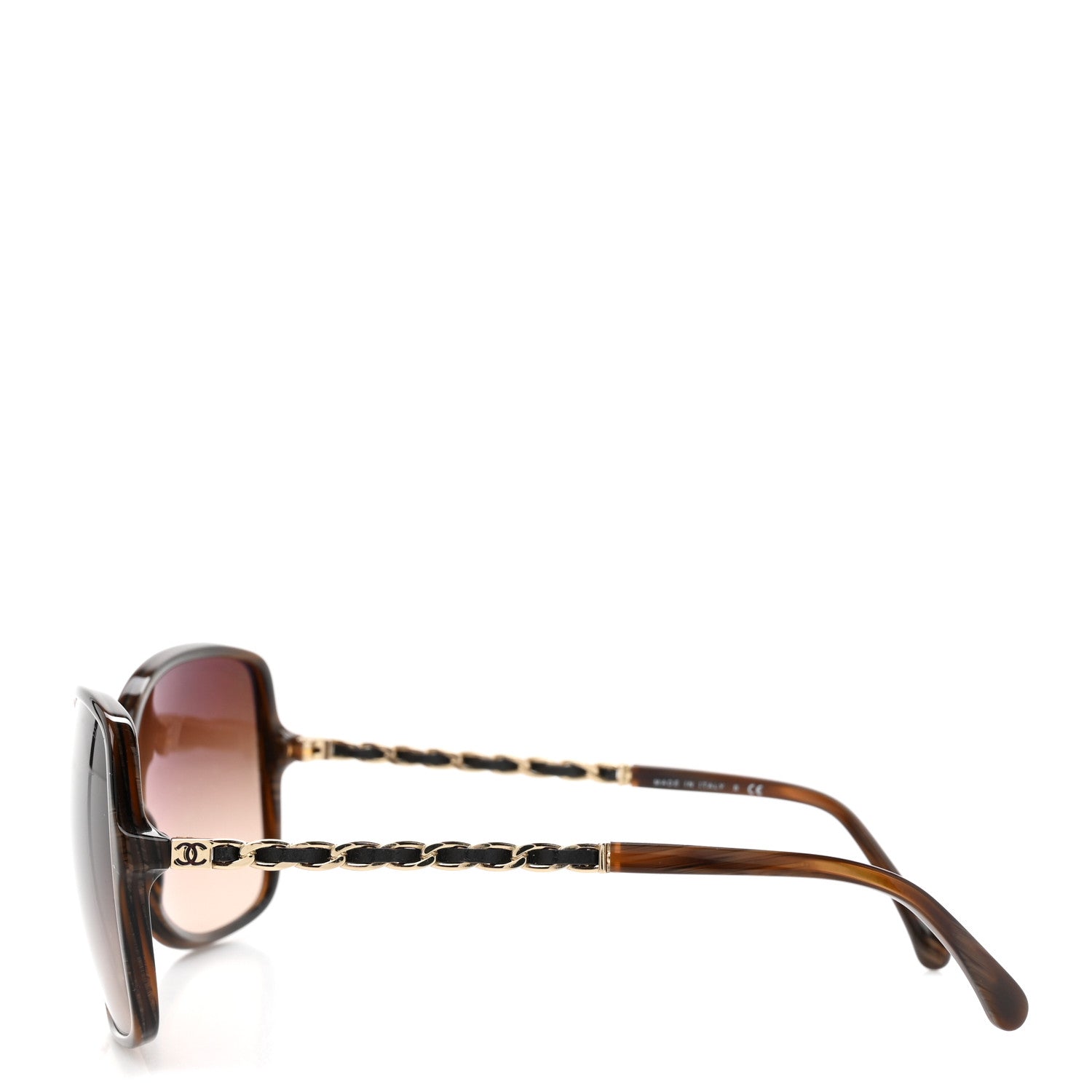 Chanel Square Sunglasses — Brown 5210-Q