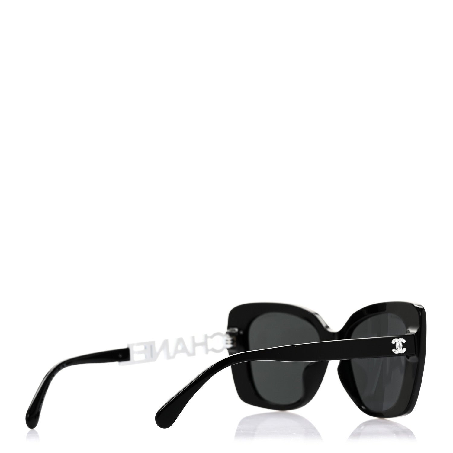 Chanel Square Sunglasses — Black 5422-B