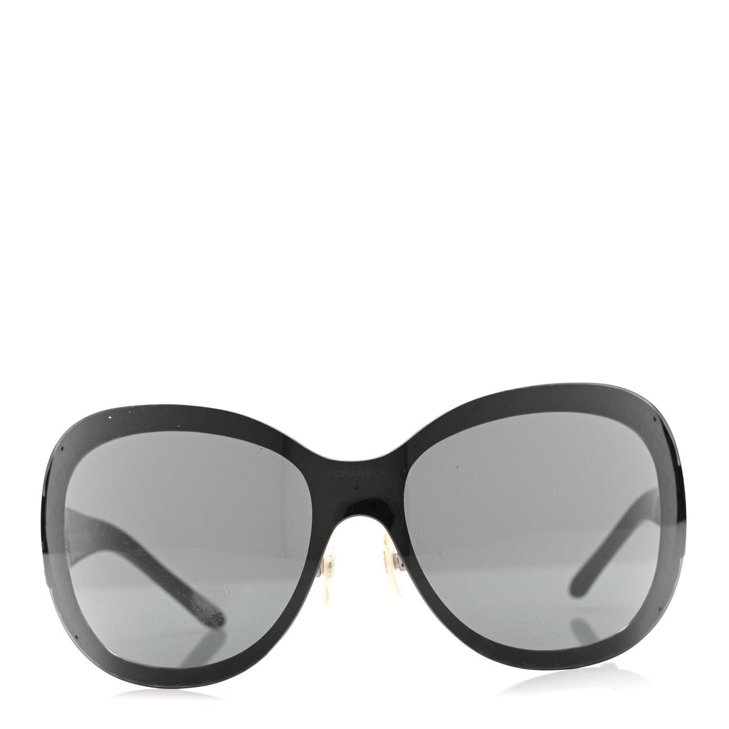 Chanel Square Sunglasses — Black