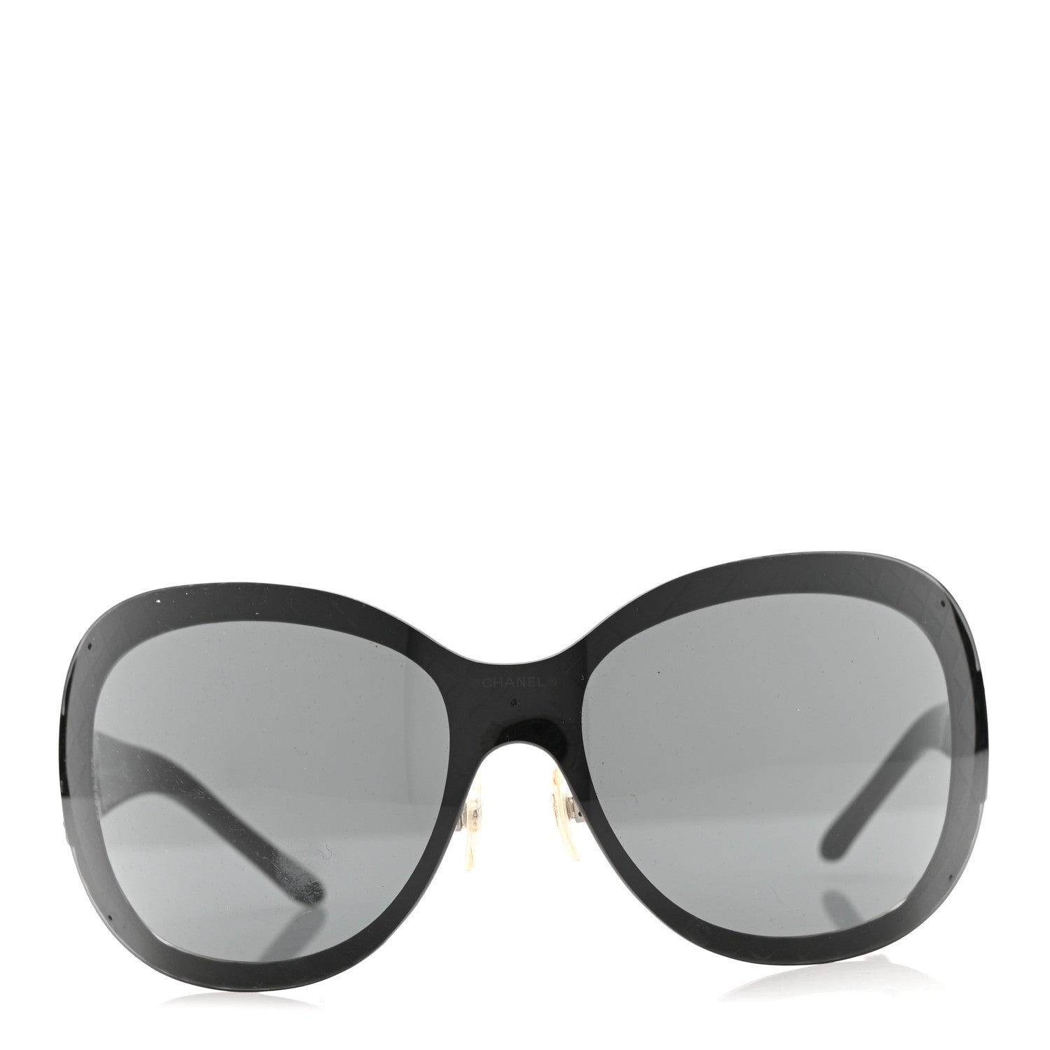 Chanel Square Sunglasses — Black