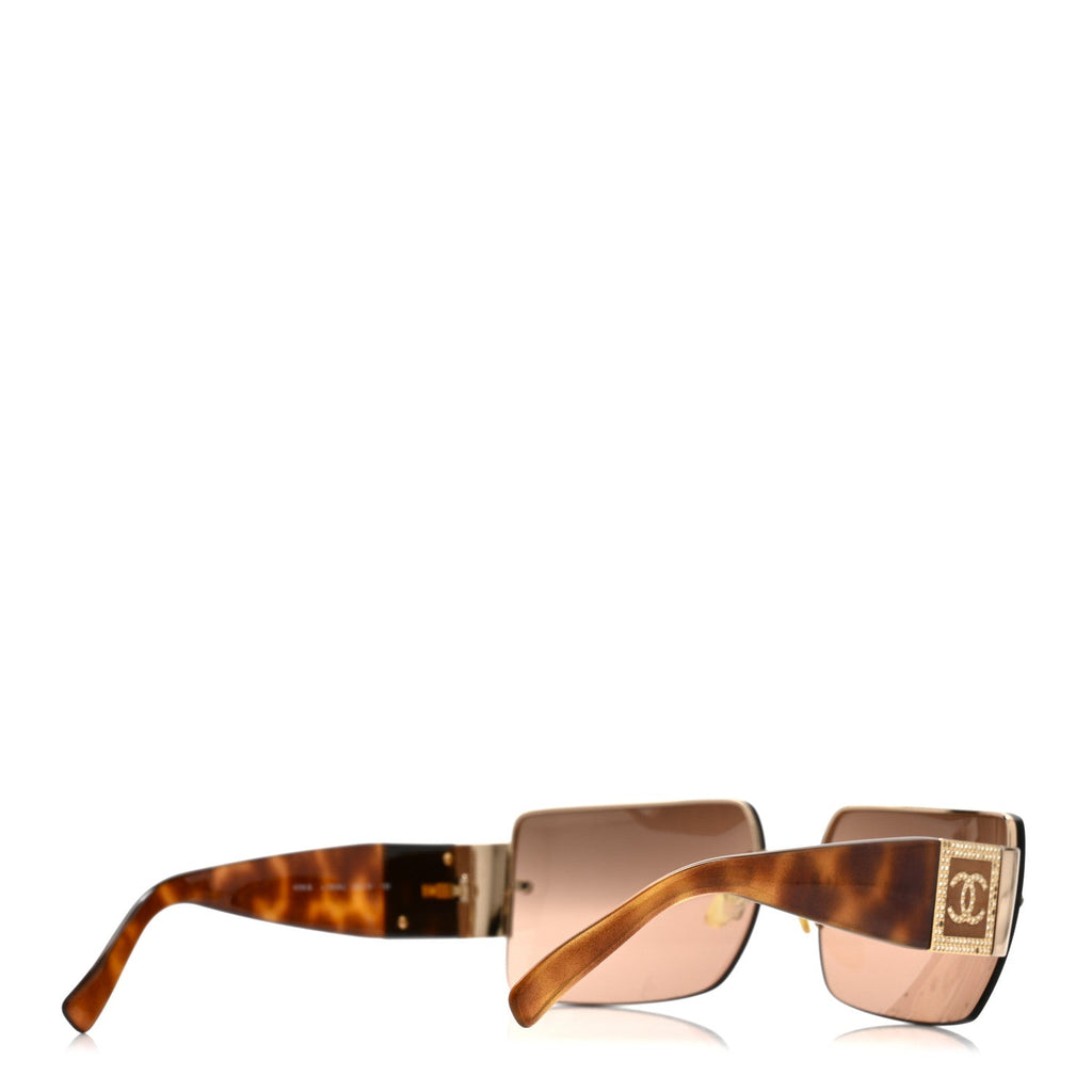 Chanel Square Sunglasses — Tortoise 4095-B