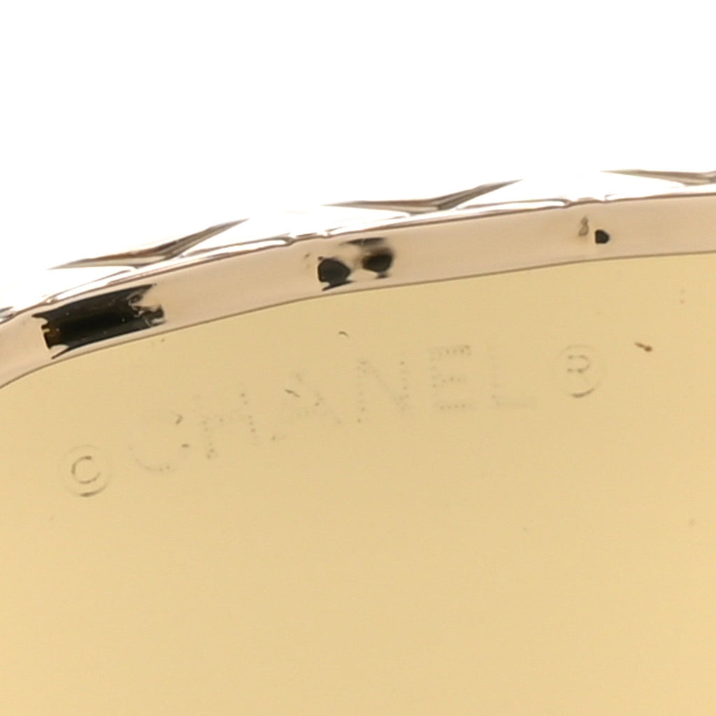 Chanel Rectangle Sunglasses — Green