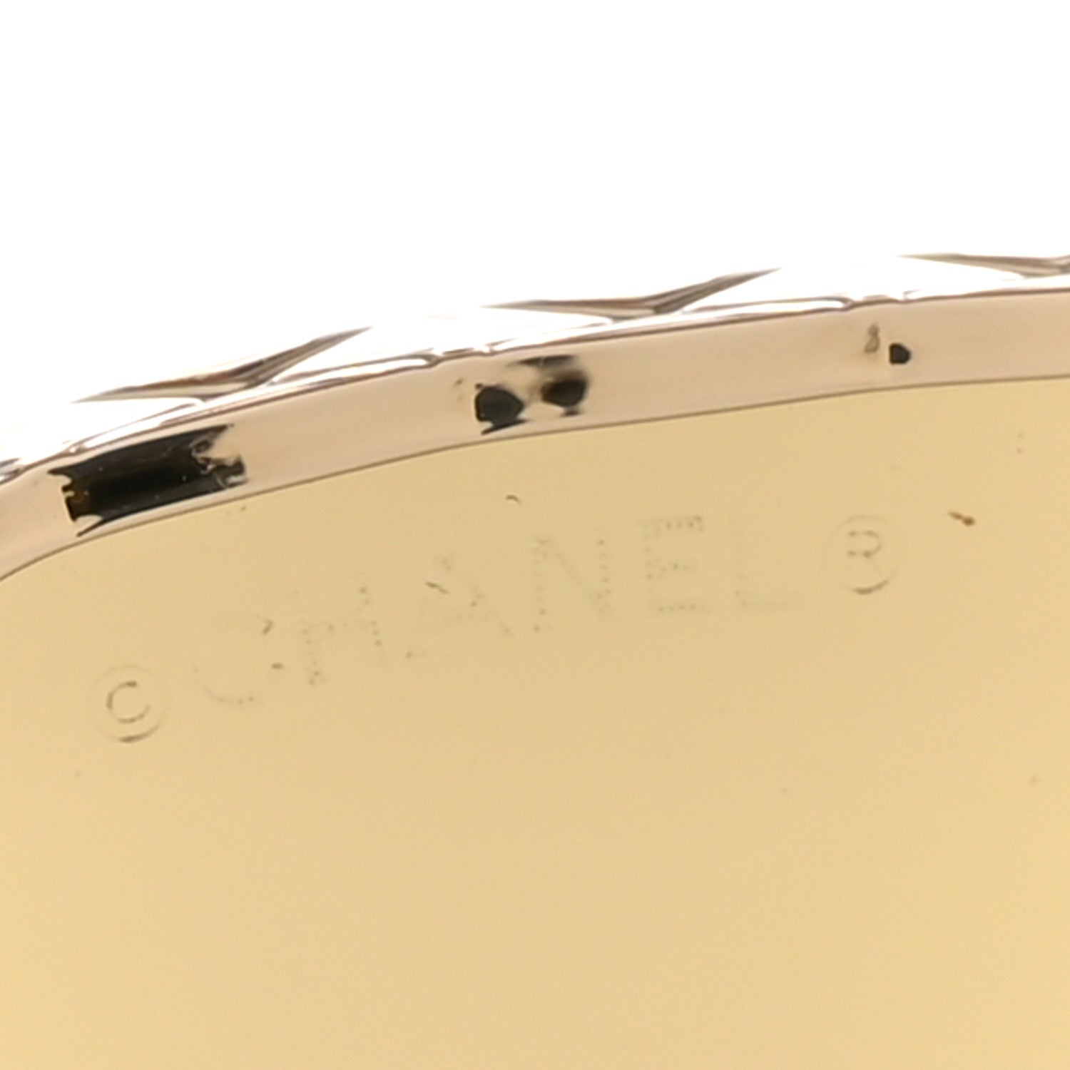 Chanel Rectangle Sunglasses — Green