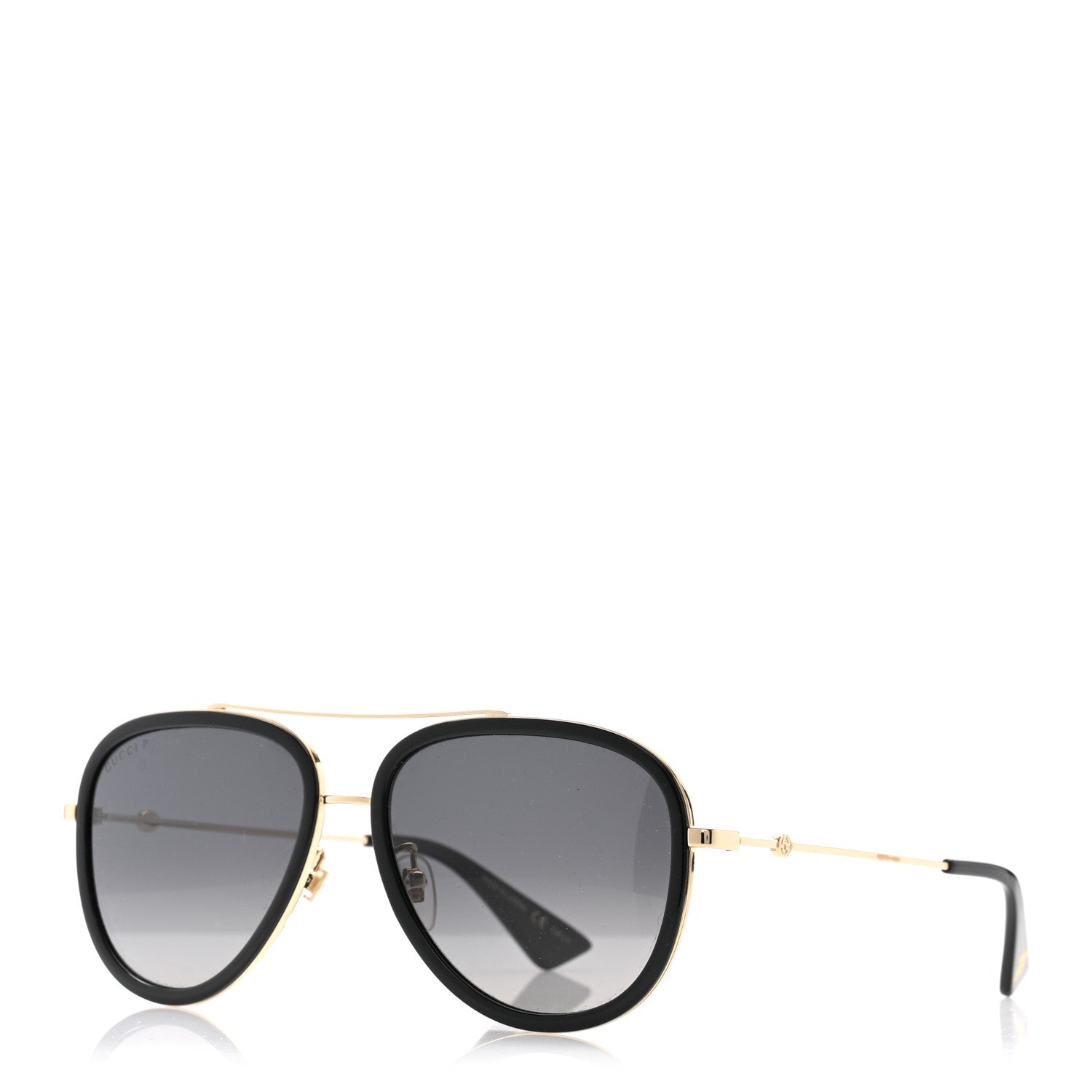 Gucci Aviator Sunglasses — Black GG0062S