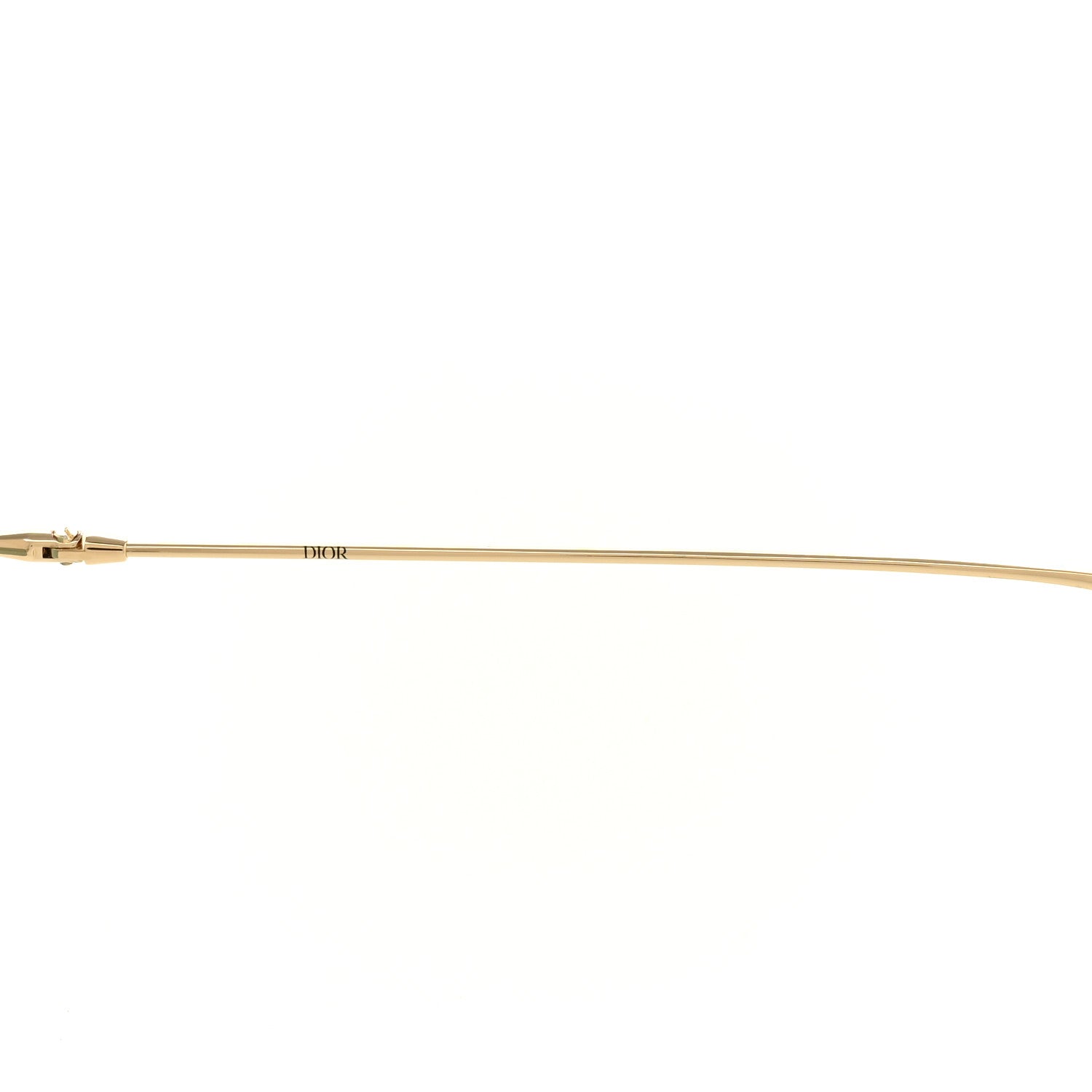 Dior Cat-Eye Sunglasses — Gold