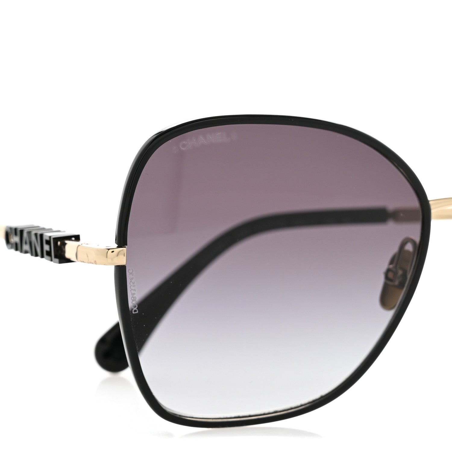 Chanel Butterfly Sunglasses — Black