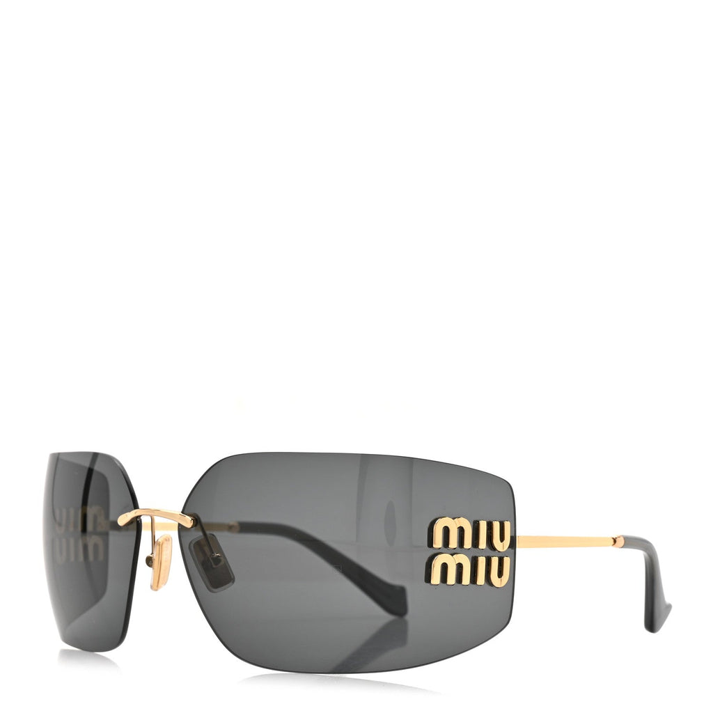 Miu Miu Square Sunglasses — Grey SMU54Y