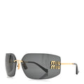 Miu Miu Square Sunglasses — Grey SMU54Y