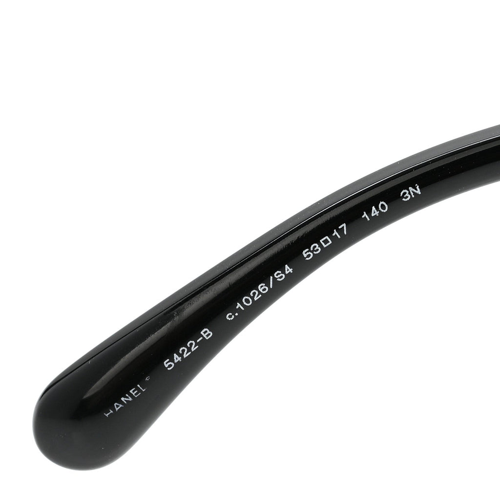 Chanel Square Sunglasses — Black 5422-B