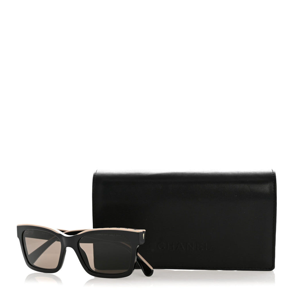 Chanel Square Sunglasses — Black 5417-A
