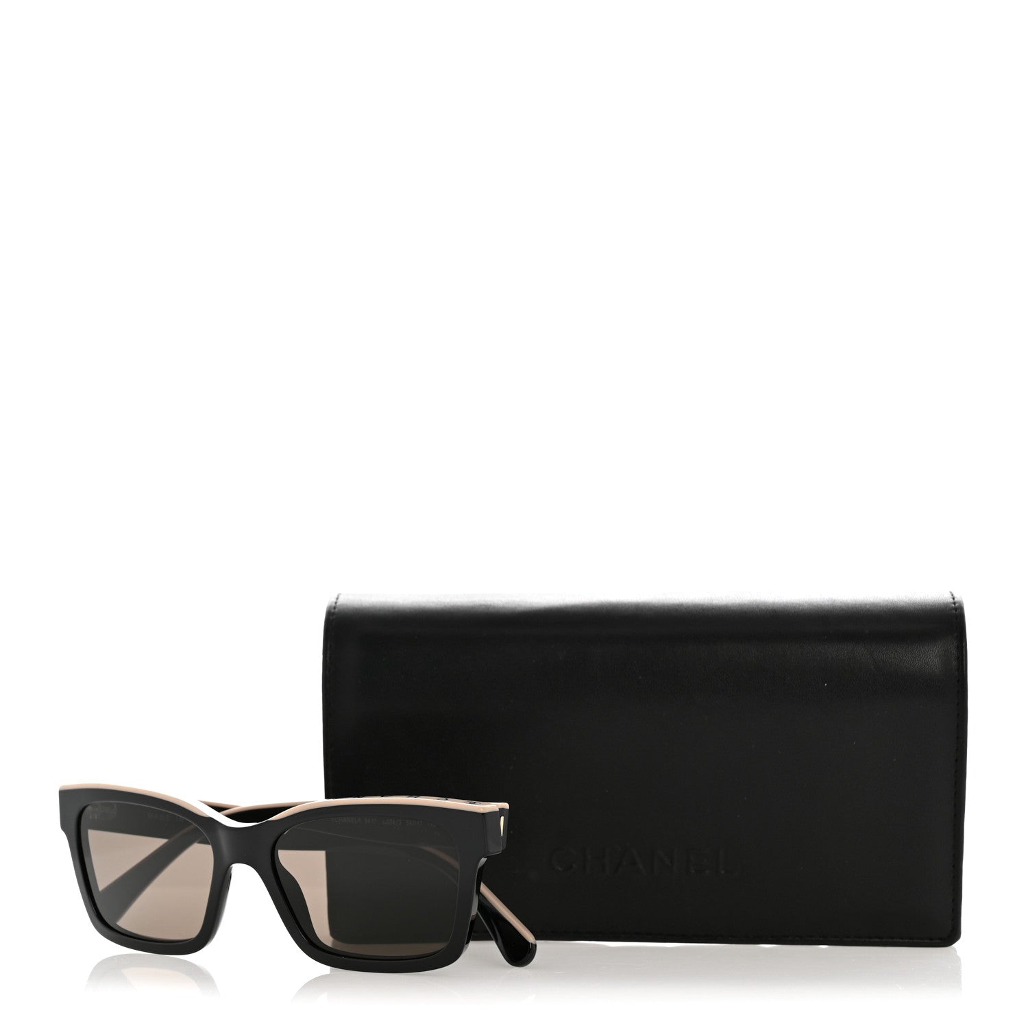 Chanel Square Sunglasses — Black 5417-A