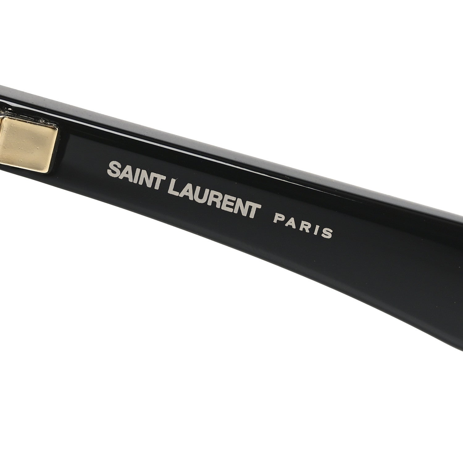 Saint Laurent Square Sunglasses — Black SL 614