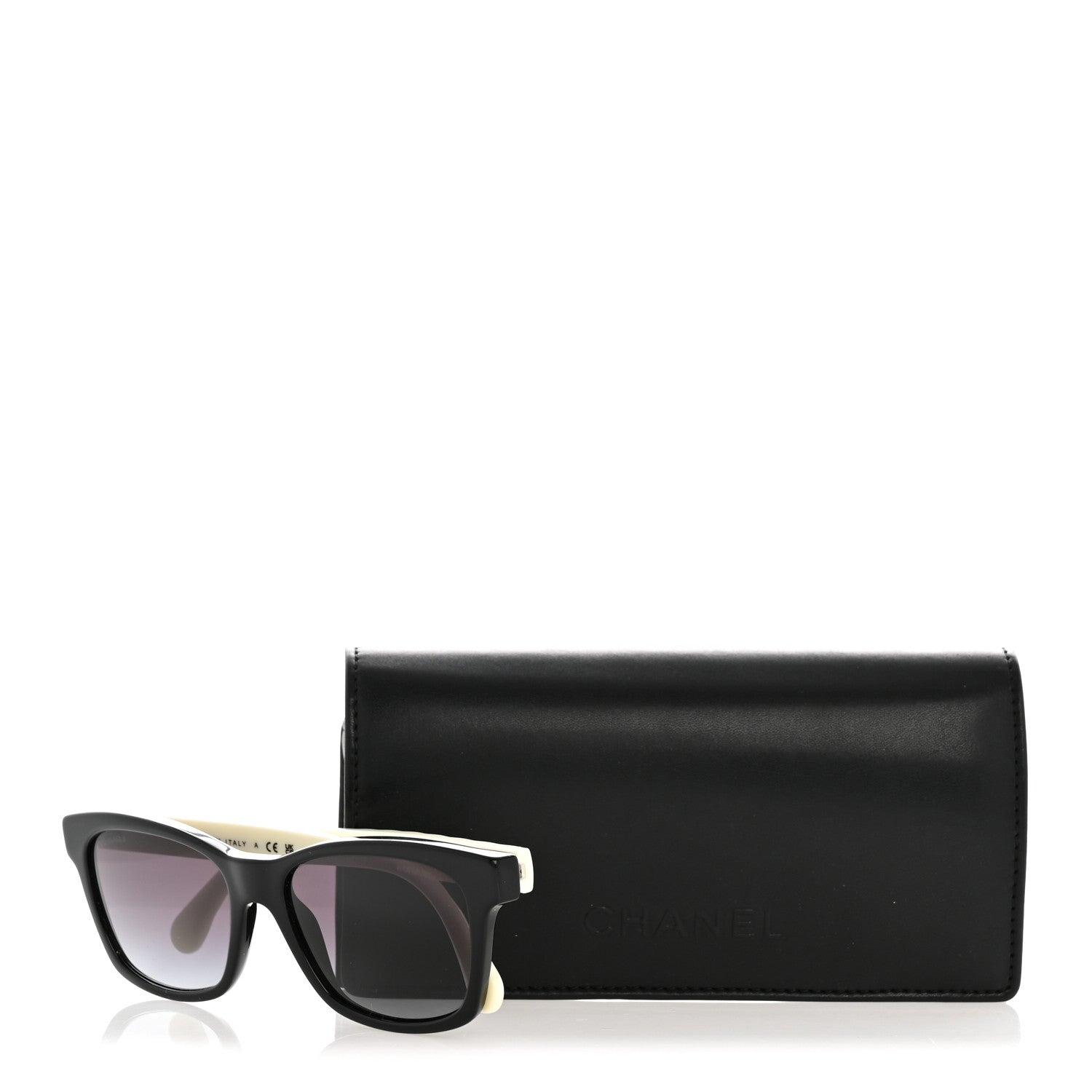 Chanel Square Sunglasses — Black