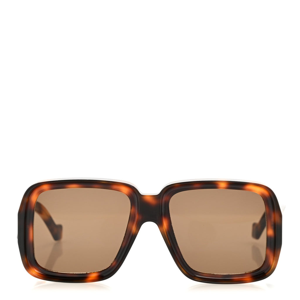 Loewe Mask Sunglasses — Havana