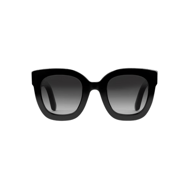 Gucci Round-Frame Acetate Sunglasses With Star — Black