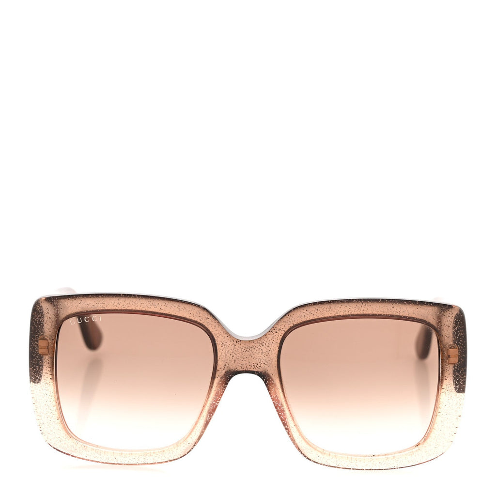 Gucci Square Sunglasses — Brown GG3814S