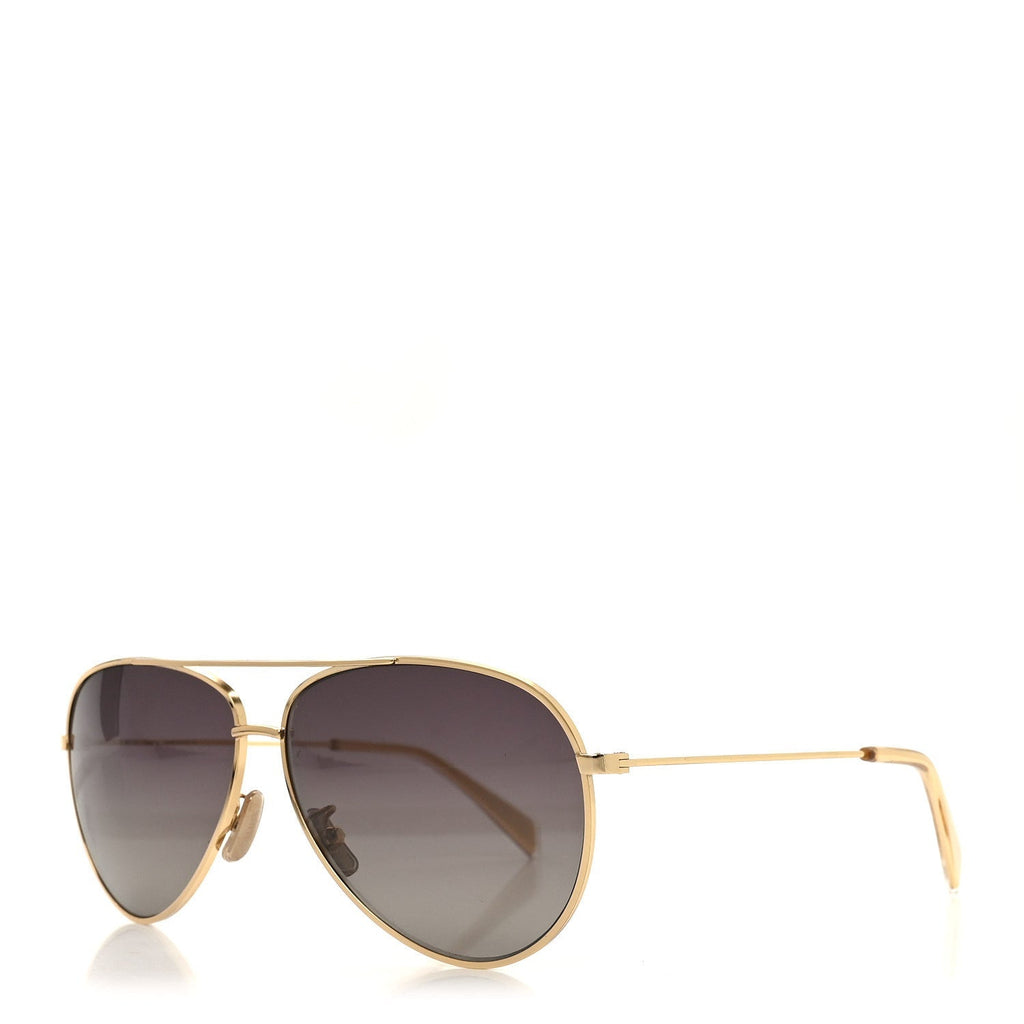 Celine Aviator Sunglasses — Gold