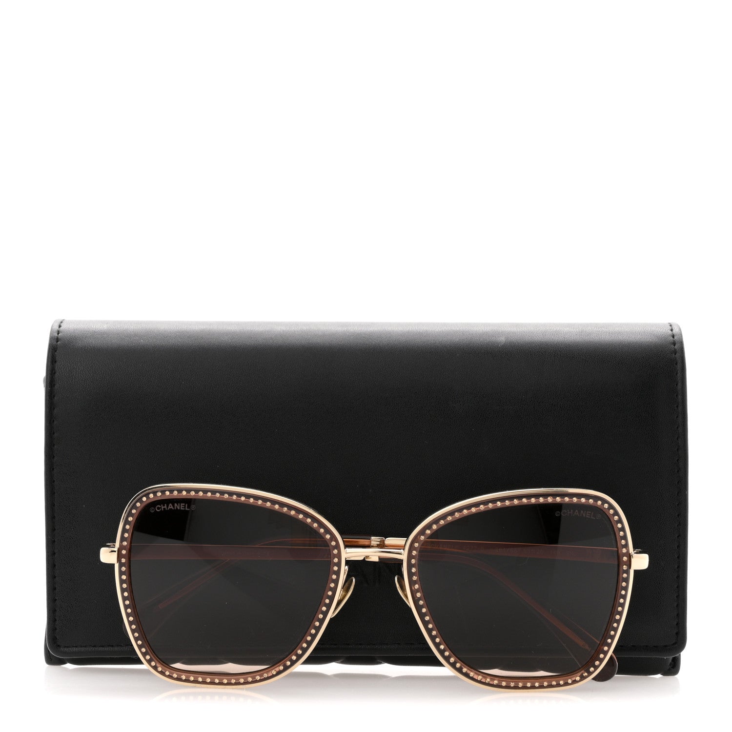 Chanel Square Sunglasses — Brown 4277-B