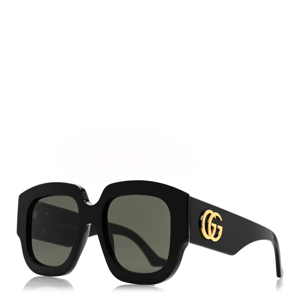 Gucci Square Sunglasses — Black GG1546S