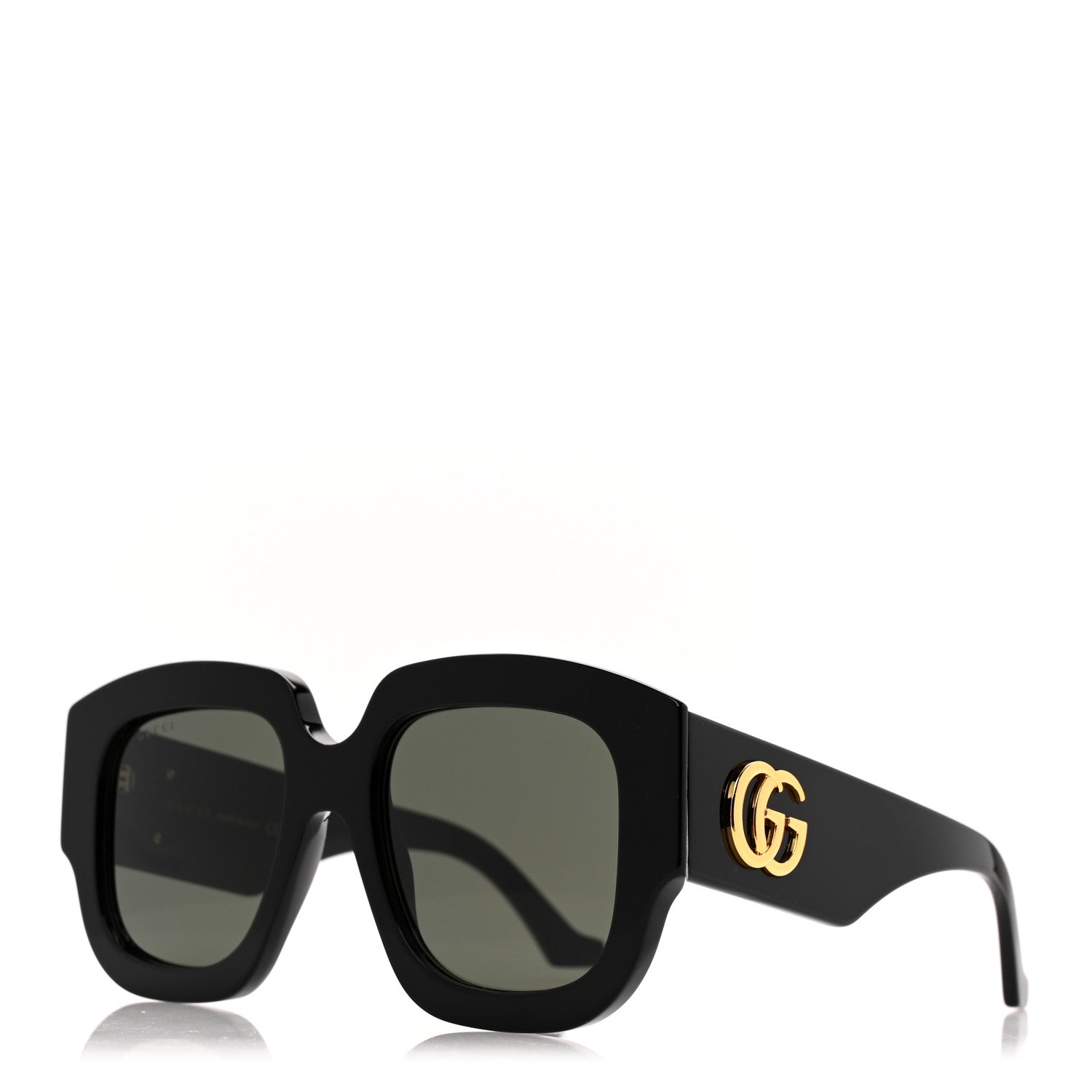 Gucci Square Sunglasses — Black GG1546S