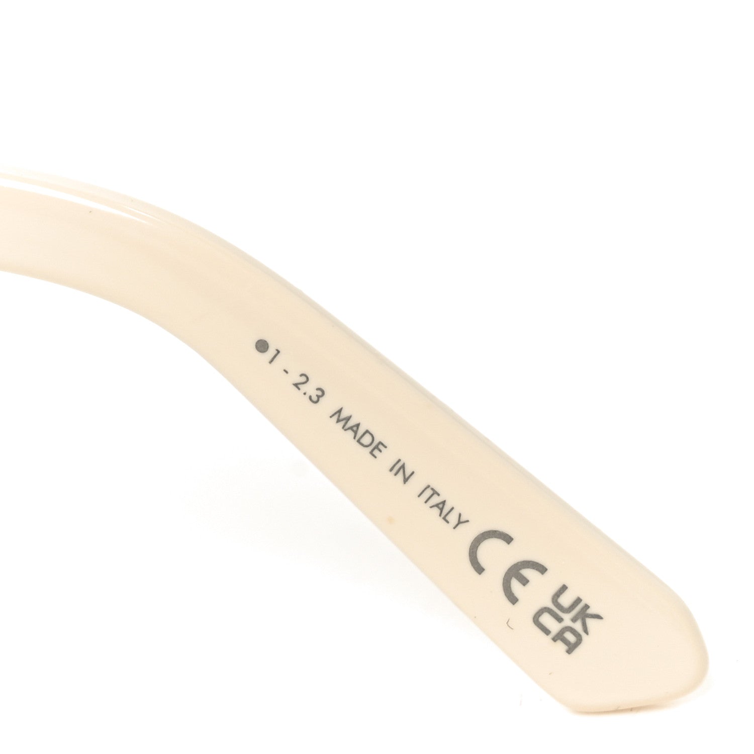Dior Square Sunglasses — White