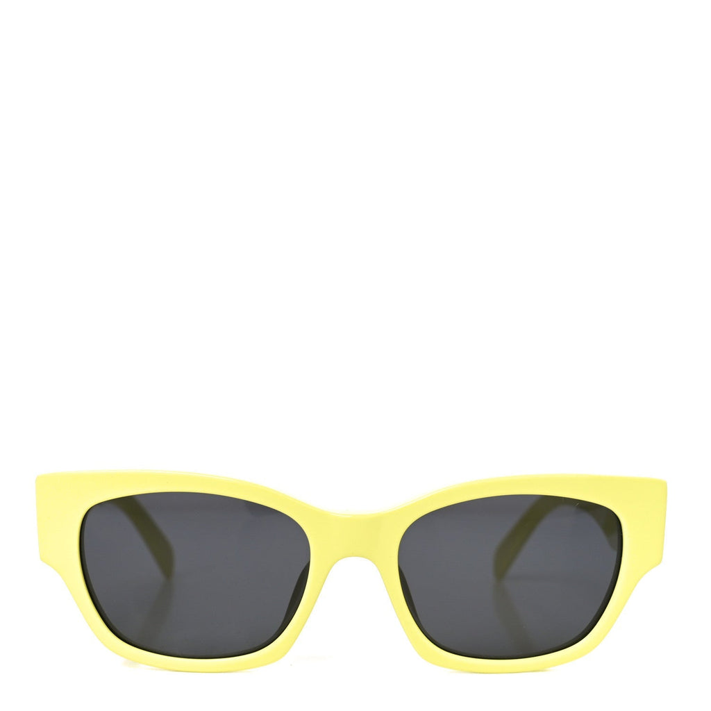 Celine Cat-Eye Sunglasses — Green