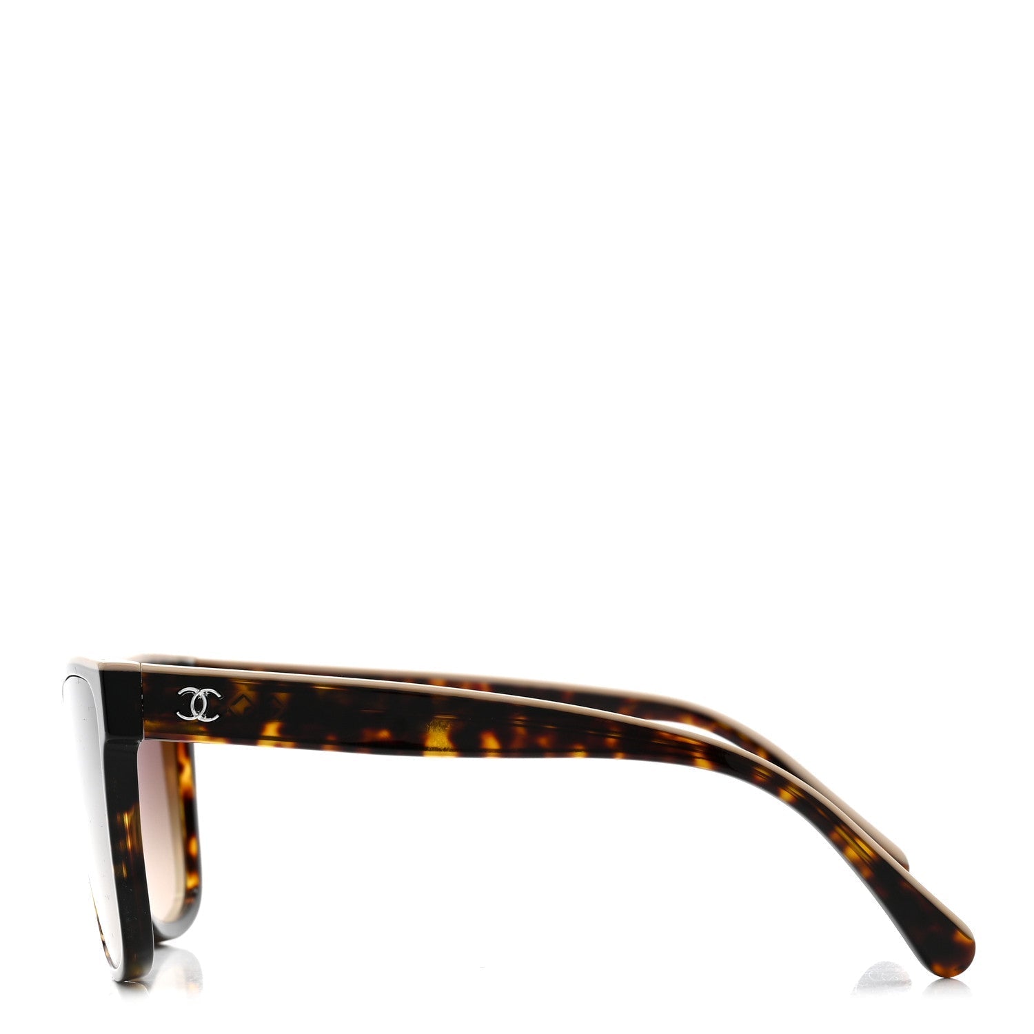 Chanel Square Sunglasses — Tortoise