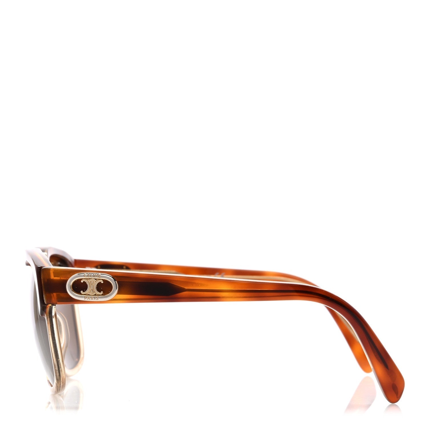 Celine Square Sunglasses — Tortoise