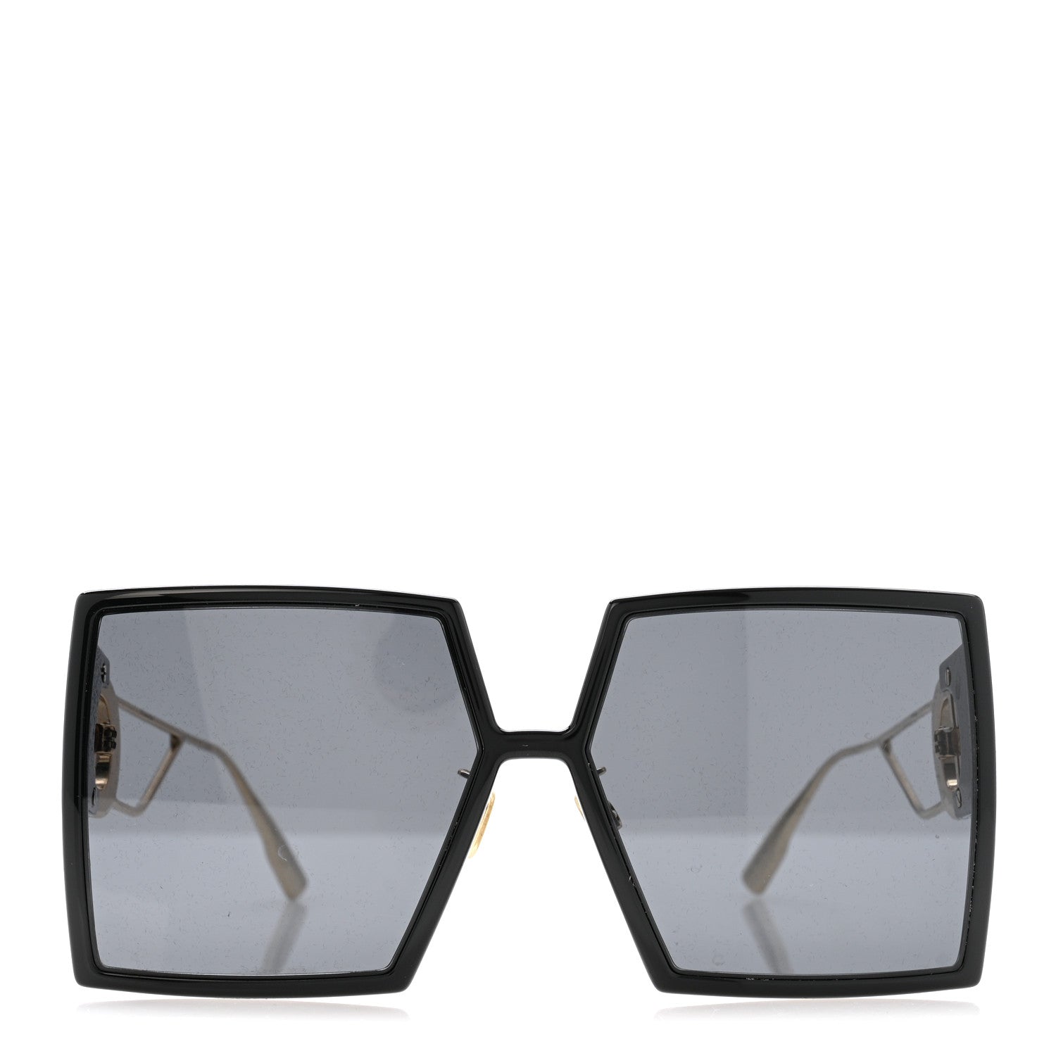 Dior Square Sunglasses — Black
