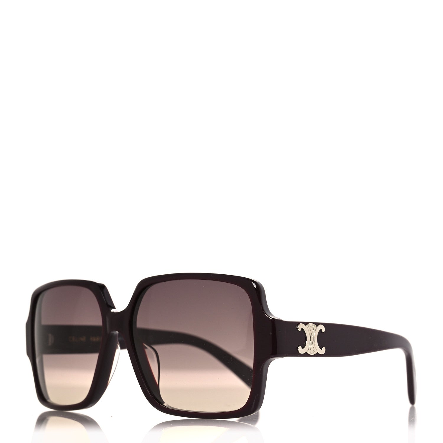 Celine Square Sunglasses — Black