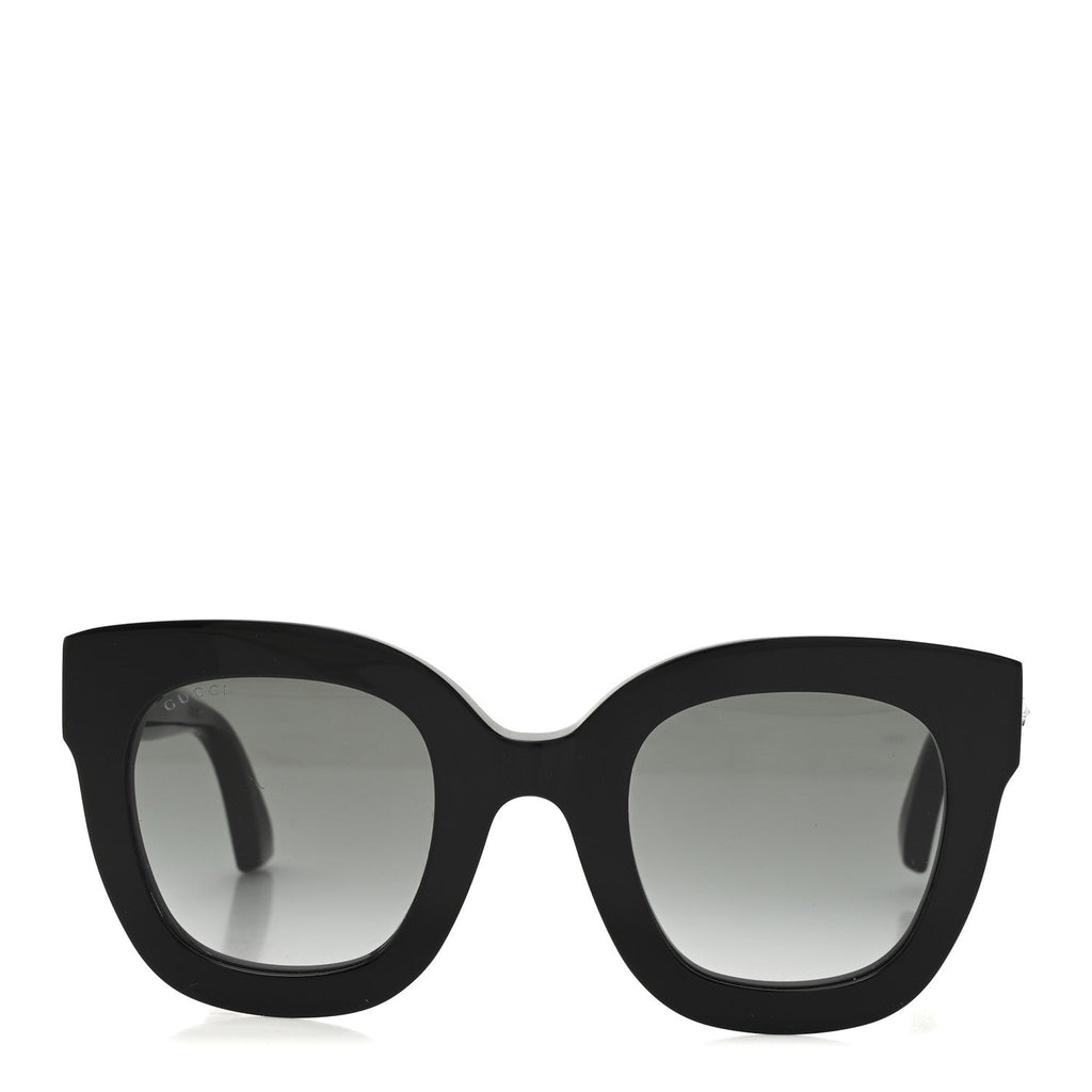 Gucci Round Sunglasses — Crystal GG0208S