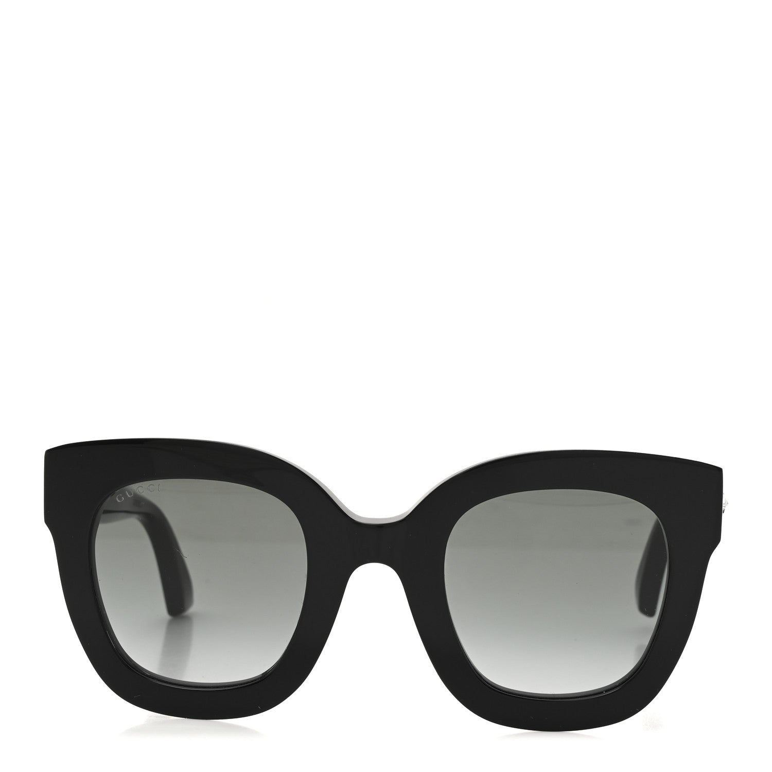 Gucci Round Sunglasses — Crystal GG0208S