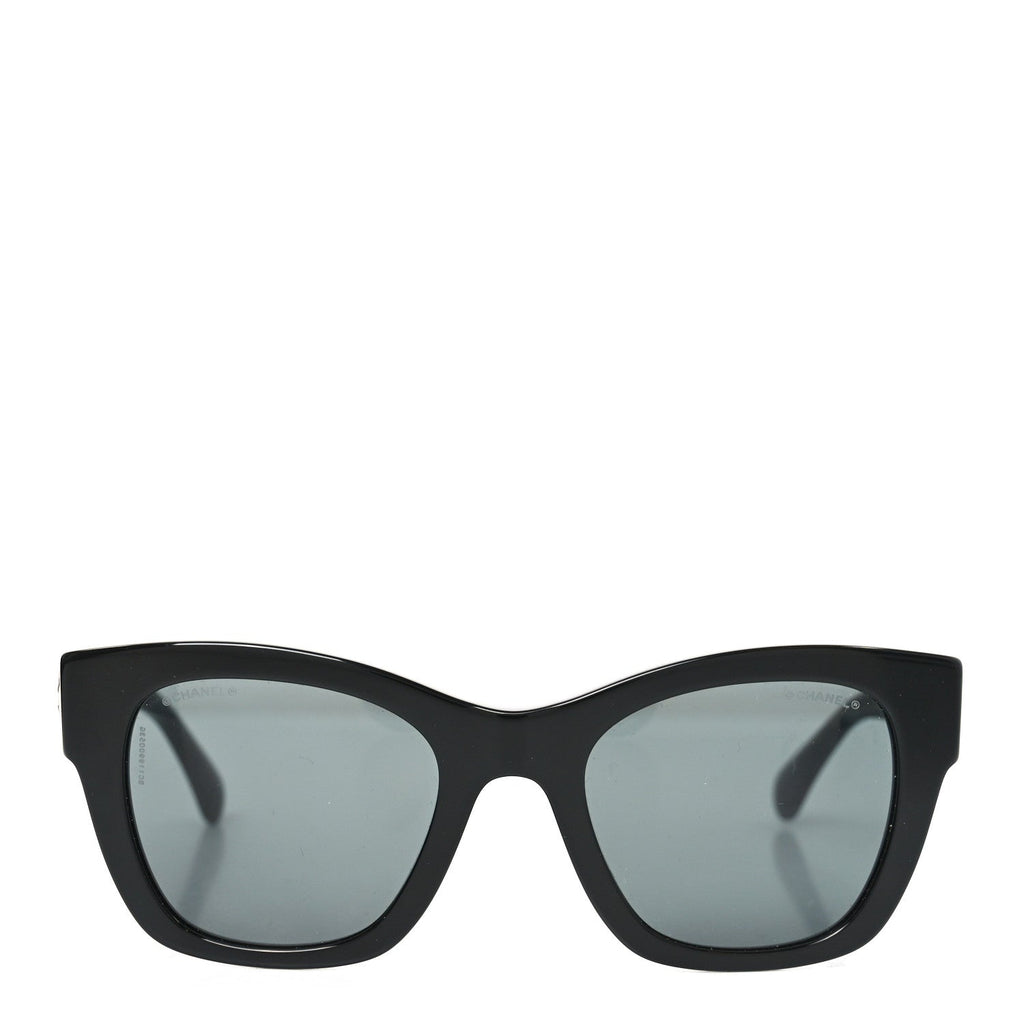 Chanel Square Sunglasses — Black