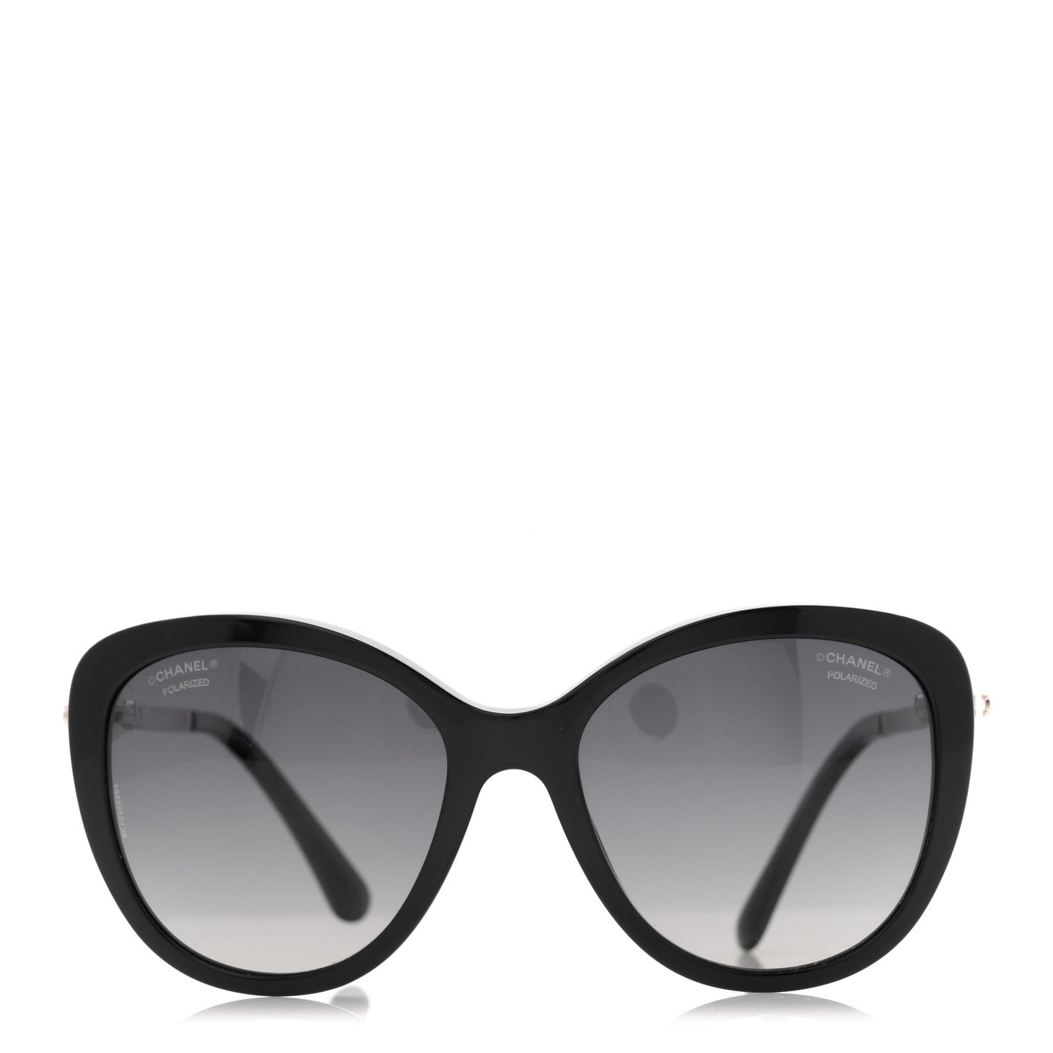 Chanel Cat-Eye Sunglasses — Black 5338-H