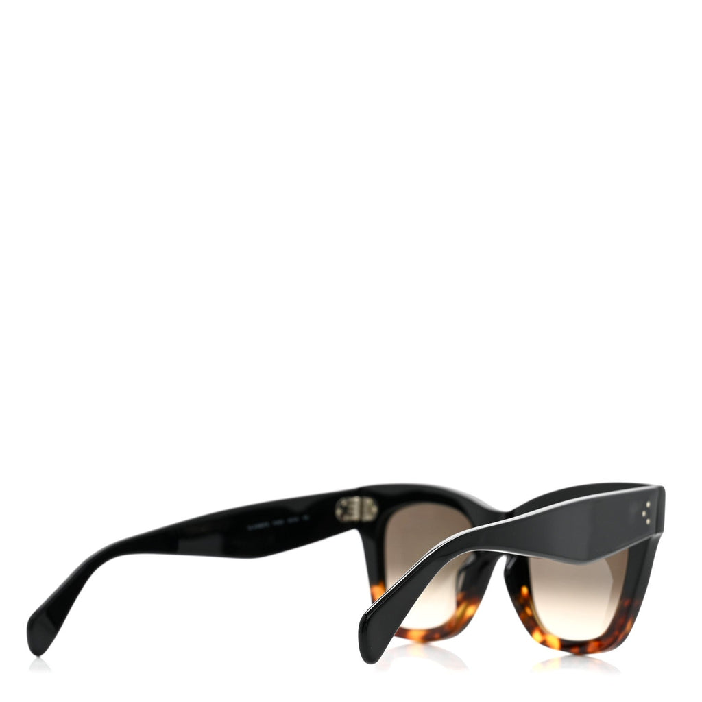 Celine Square Sunglasses — Havana
