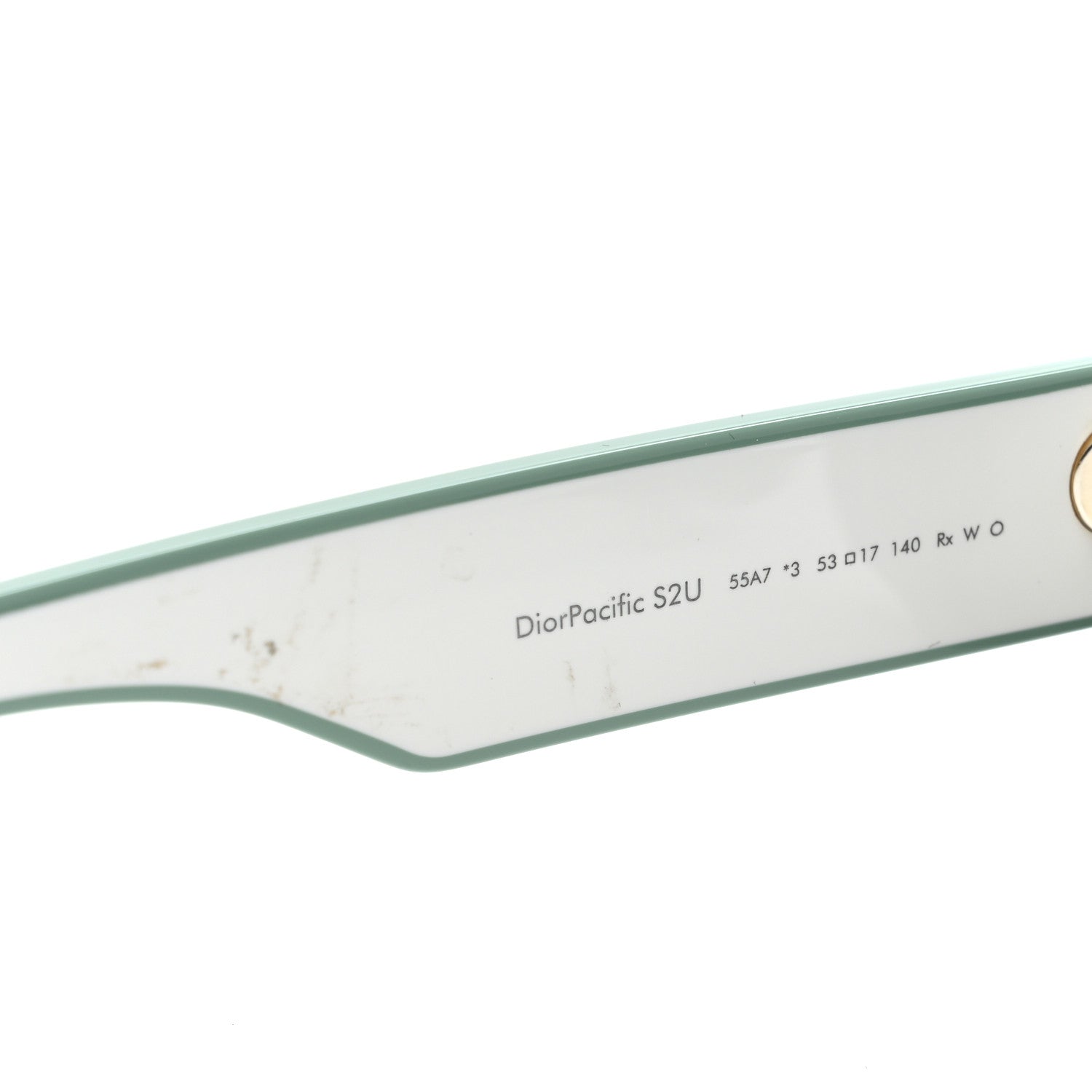 Dior Square Sunglasses — Green
