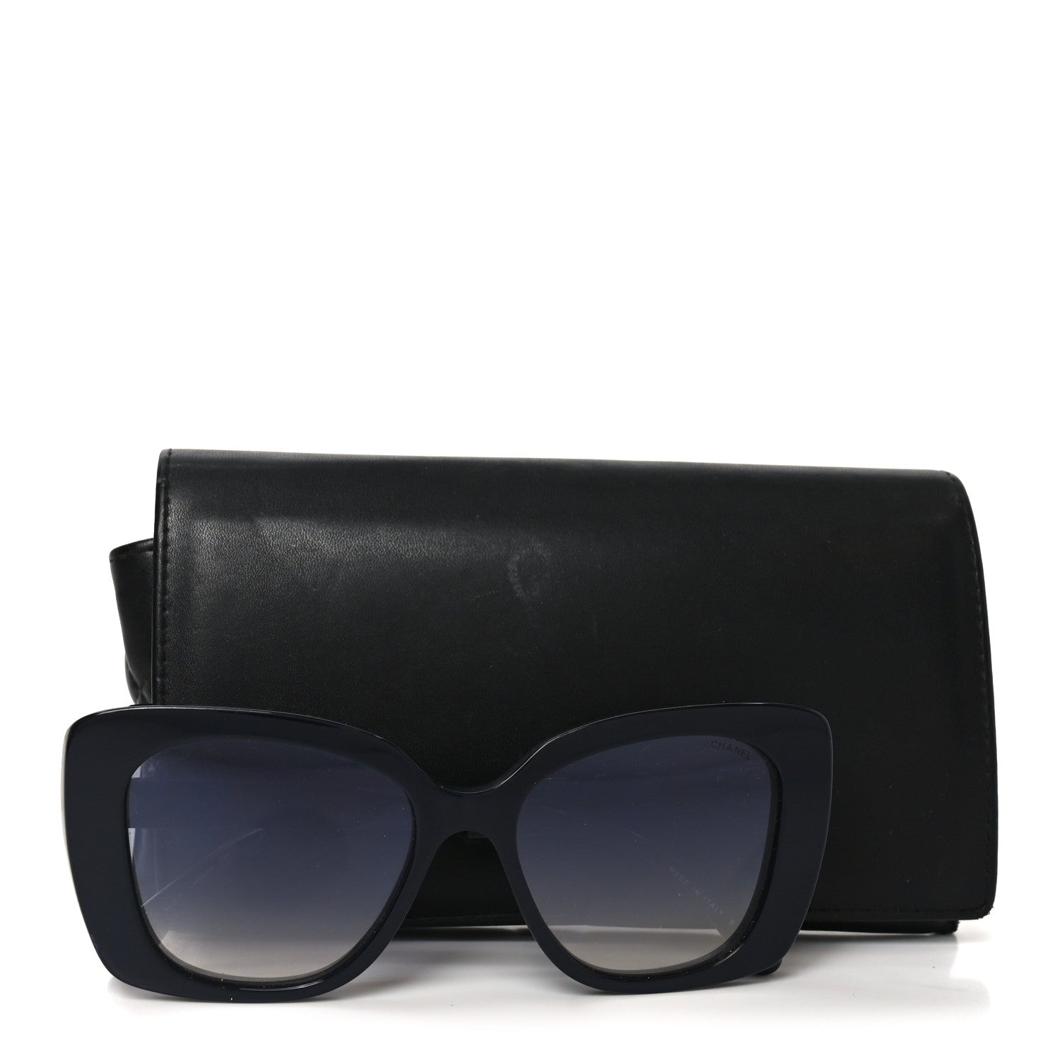 Chanel Square Sunglasses — Black 5422-B