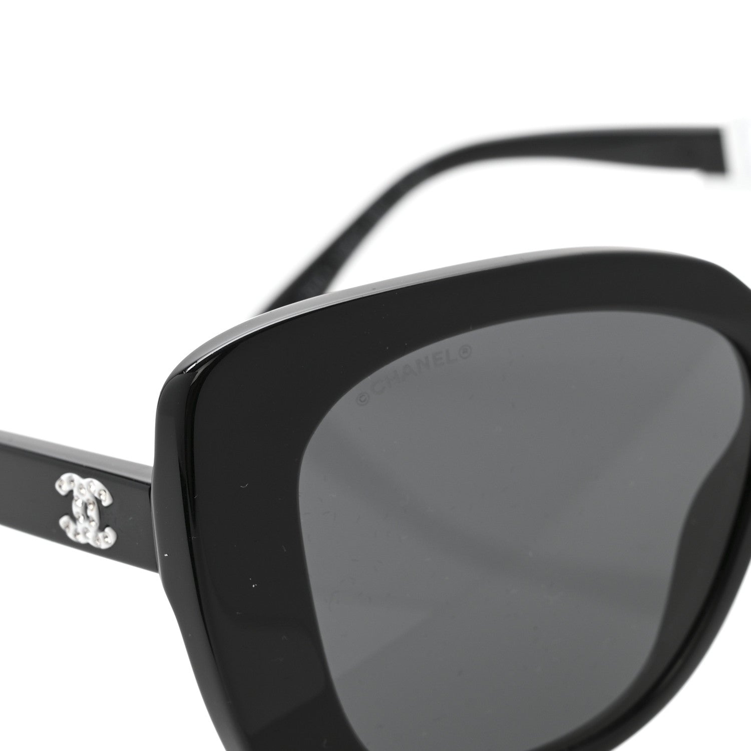 Chanel Square Sunglasses — Black 5422-B